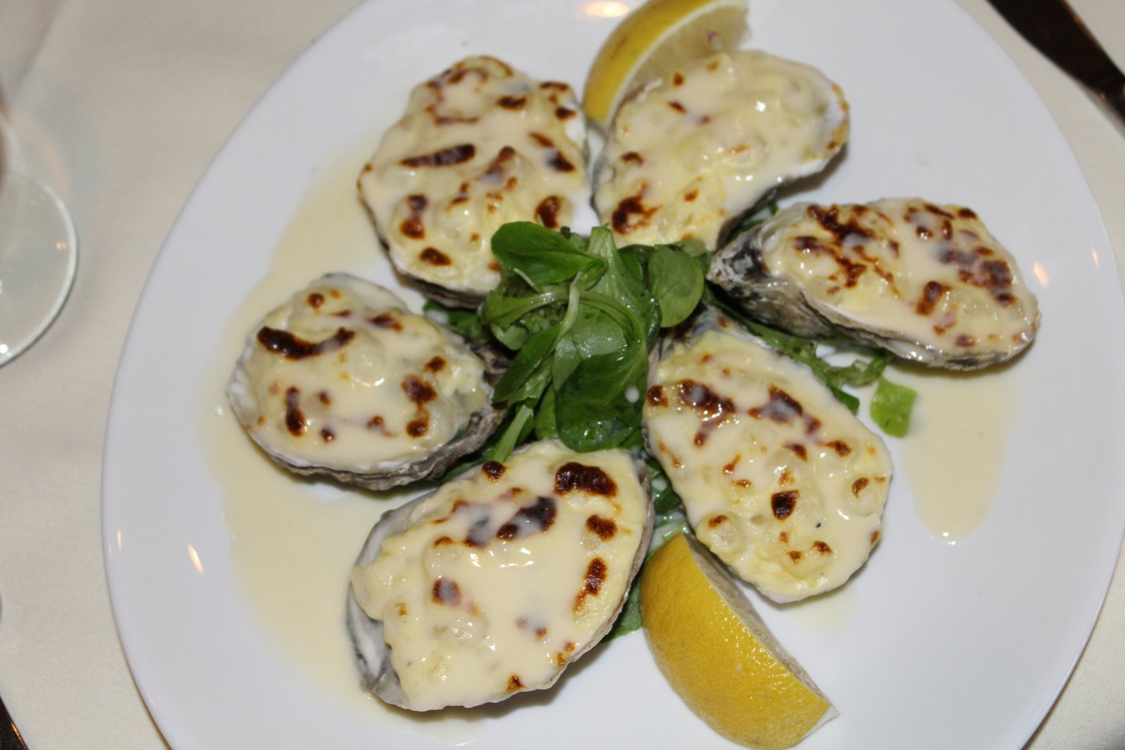Warm Pearl Tapioca Oysters, Champagne Sabayon, Citrus Buerre Blanc