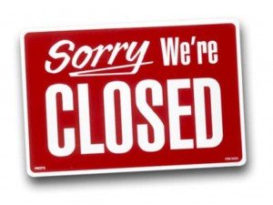 Closed-Sign